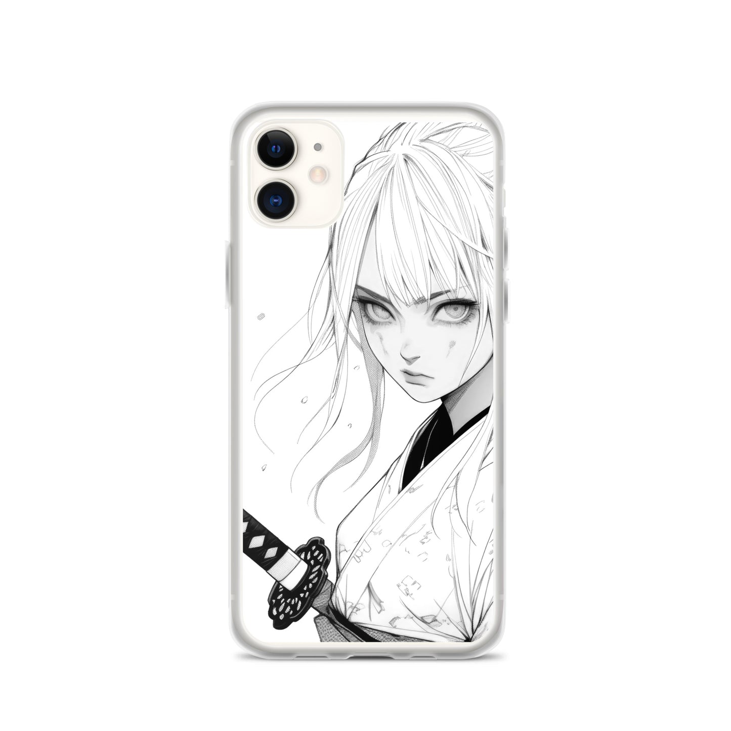 Clear Case for iPhone® Samurai Girl 2