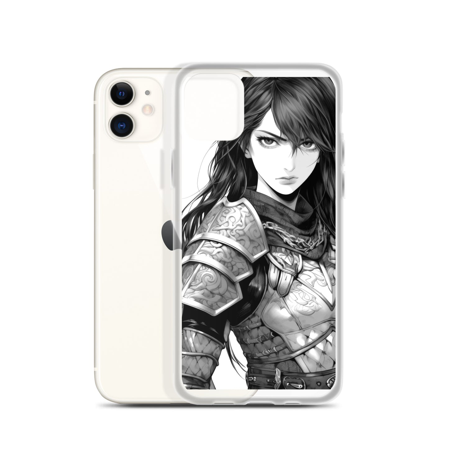 Clear Case for iPhone® Samurai Girl 9