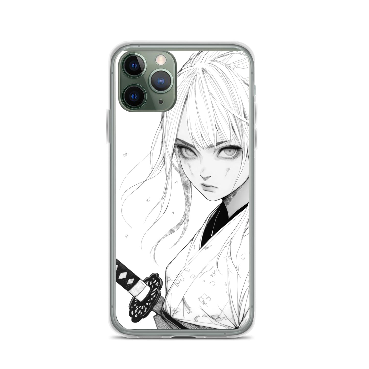 Clear Case for iPhone® Samurai Girl 2