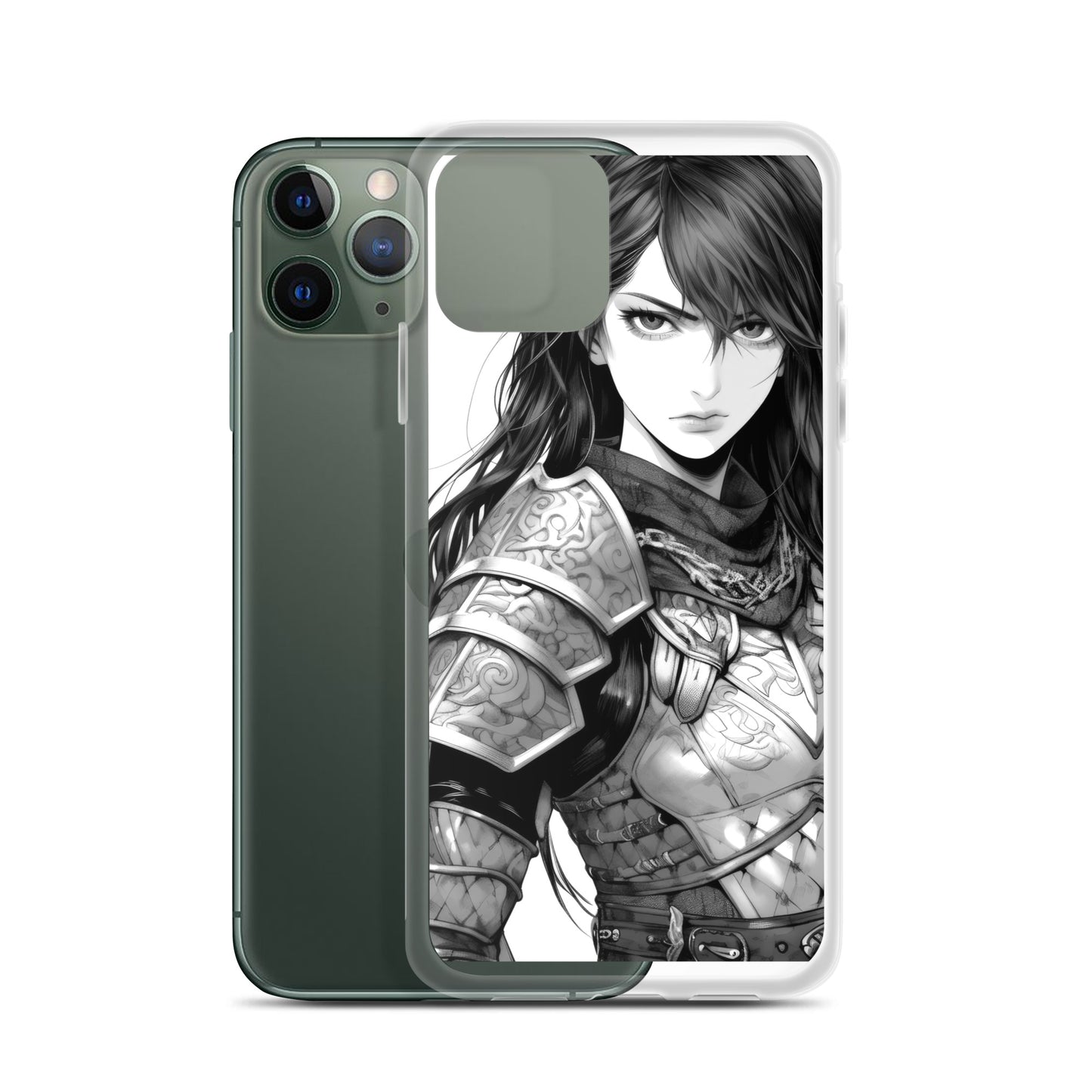 Clear Case for iPhone® Samurai Girl 9