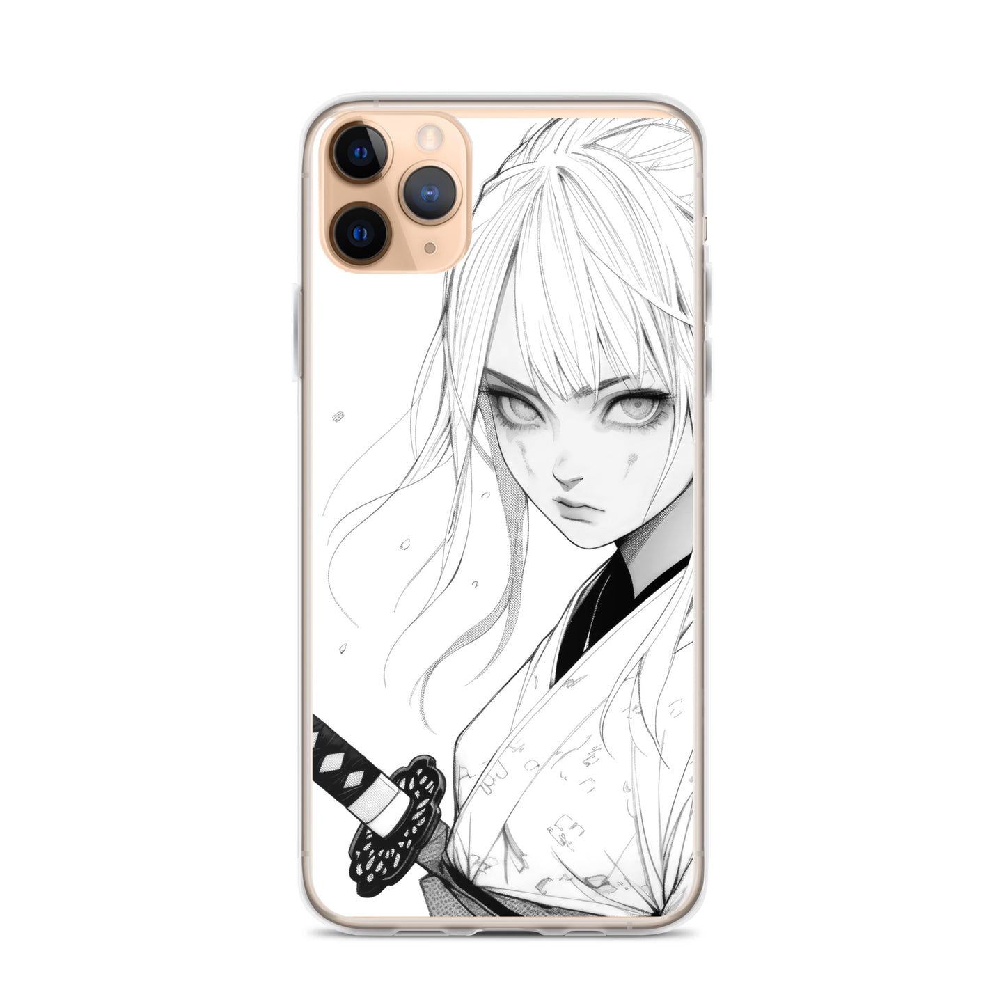 Clear Case for iPhone® Samurai Girl 2