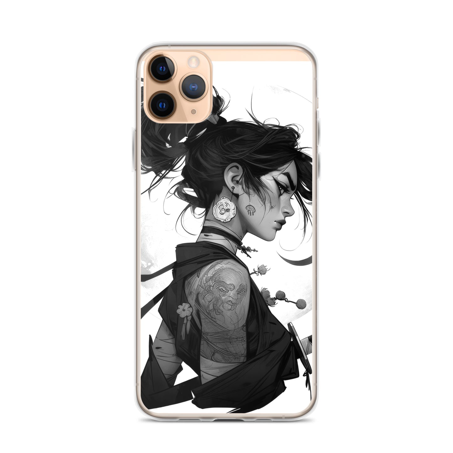 Clear Case for iPhone® Samurai Girl 4