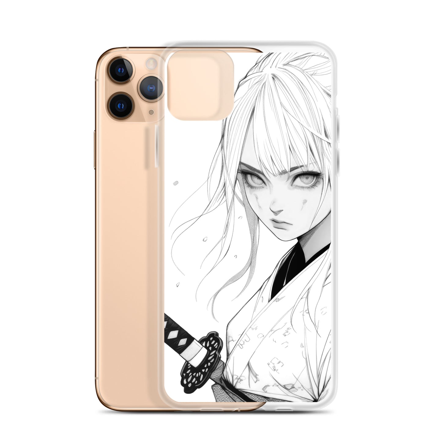 Clear Case for iPhone® Samurai Girl 2