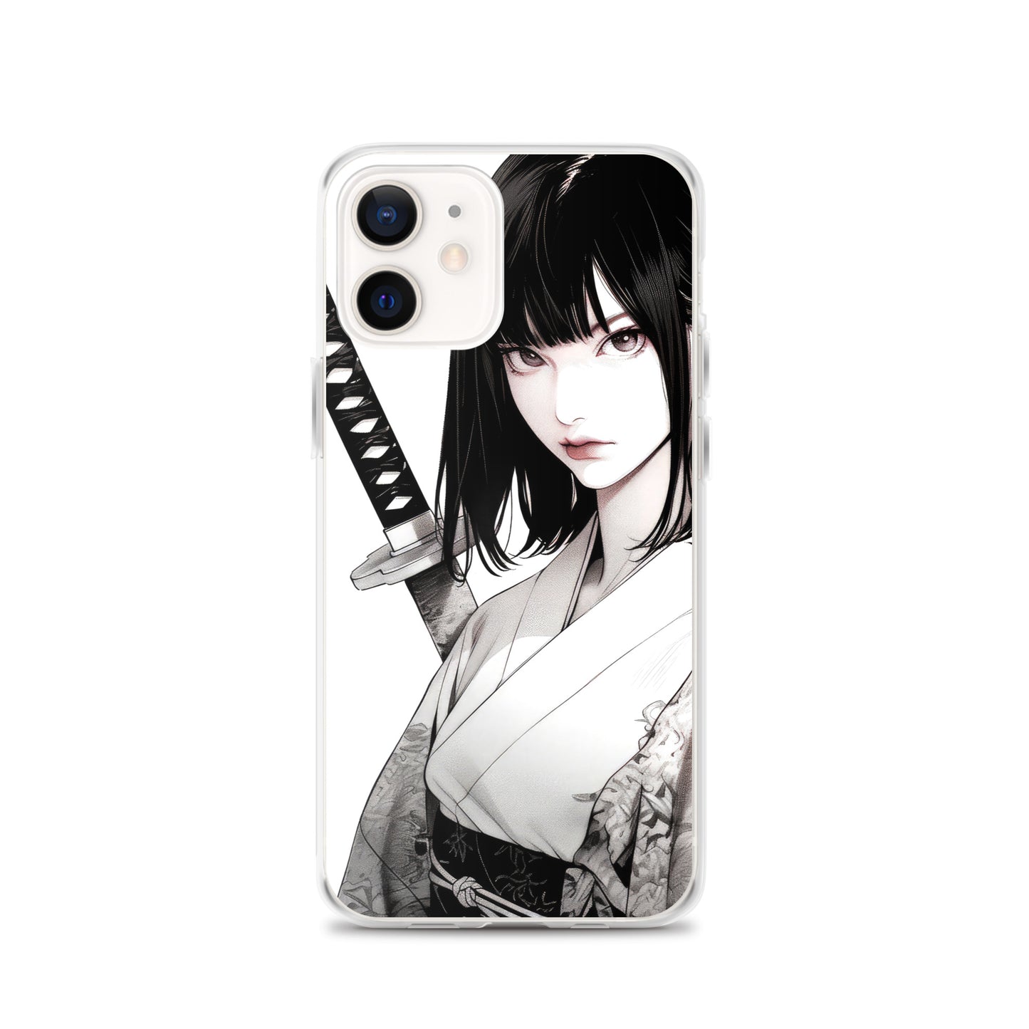 Clear Case for iPhone® Samurai Girl One