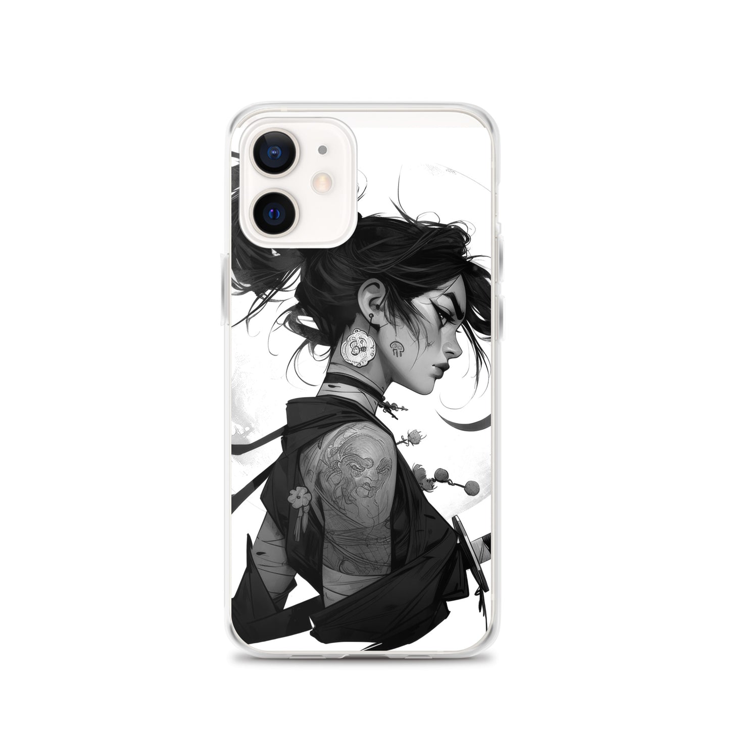 Clear Case for iPhone® Samurai Girl 4