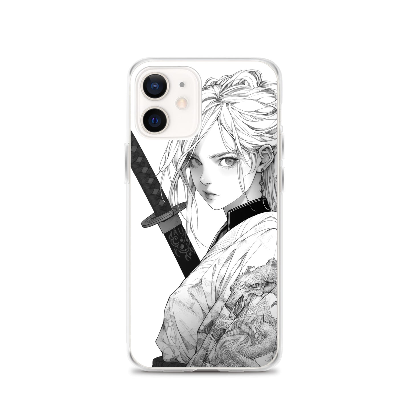 Clear Case for iPhone® Samurai Girl 6