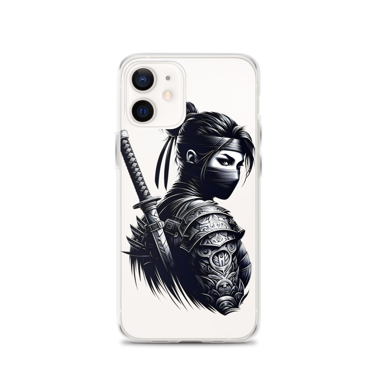 Clear Case for iPhone® Samurai Girl 12