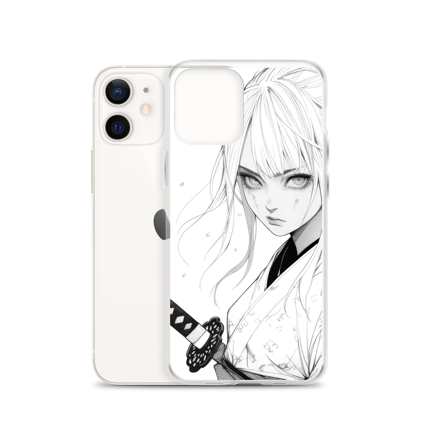 Clear Case for iPhone® Samurai Girl 2