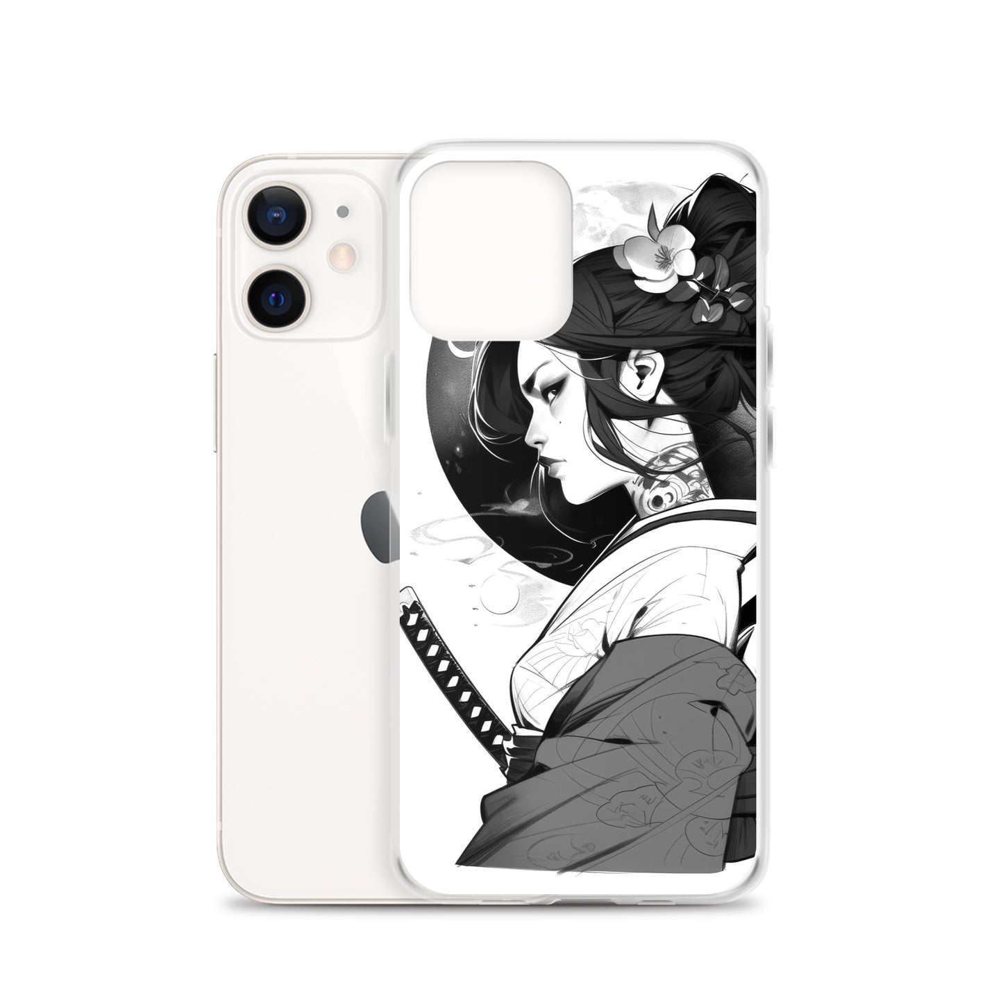 Clear Case for iPhone® Samurai Girl 3