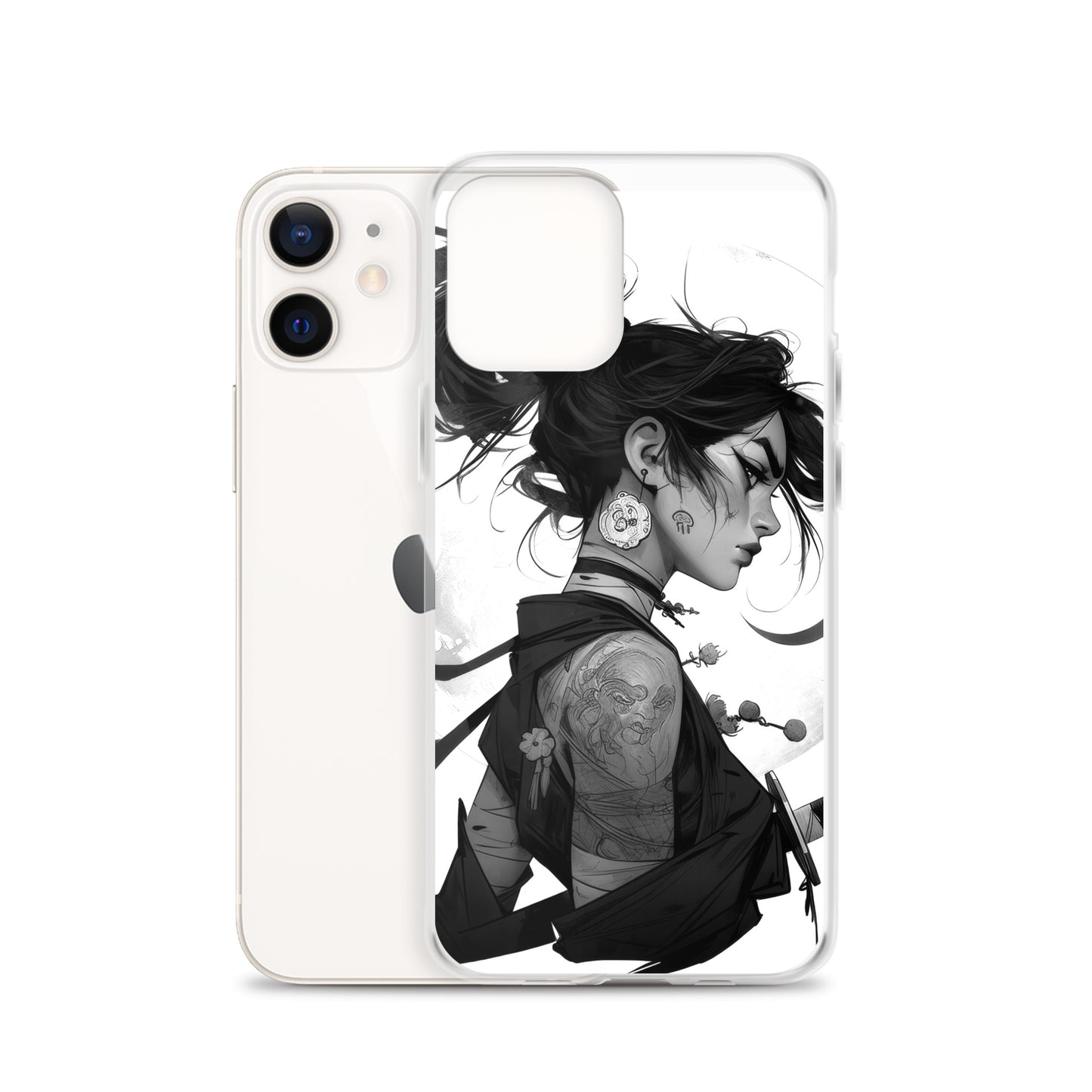 Clear Case for iPhone® Samurai Girl 4