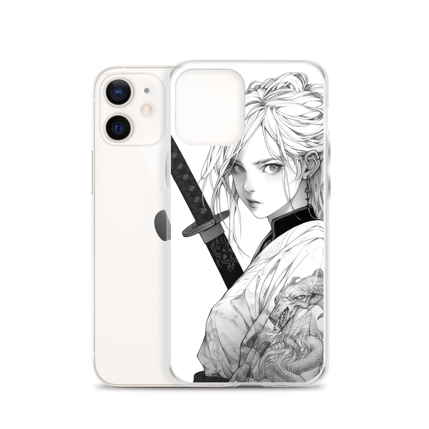 Clear Case for iPhone® Samurai Girl 6