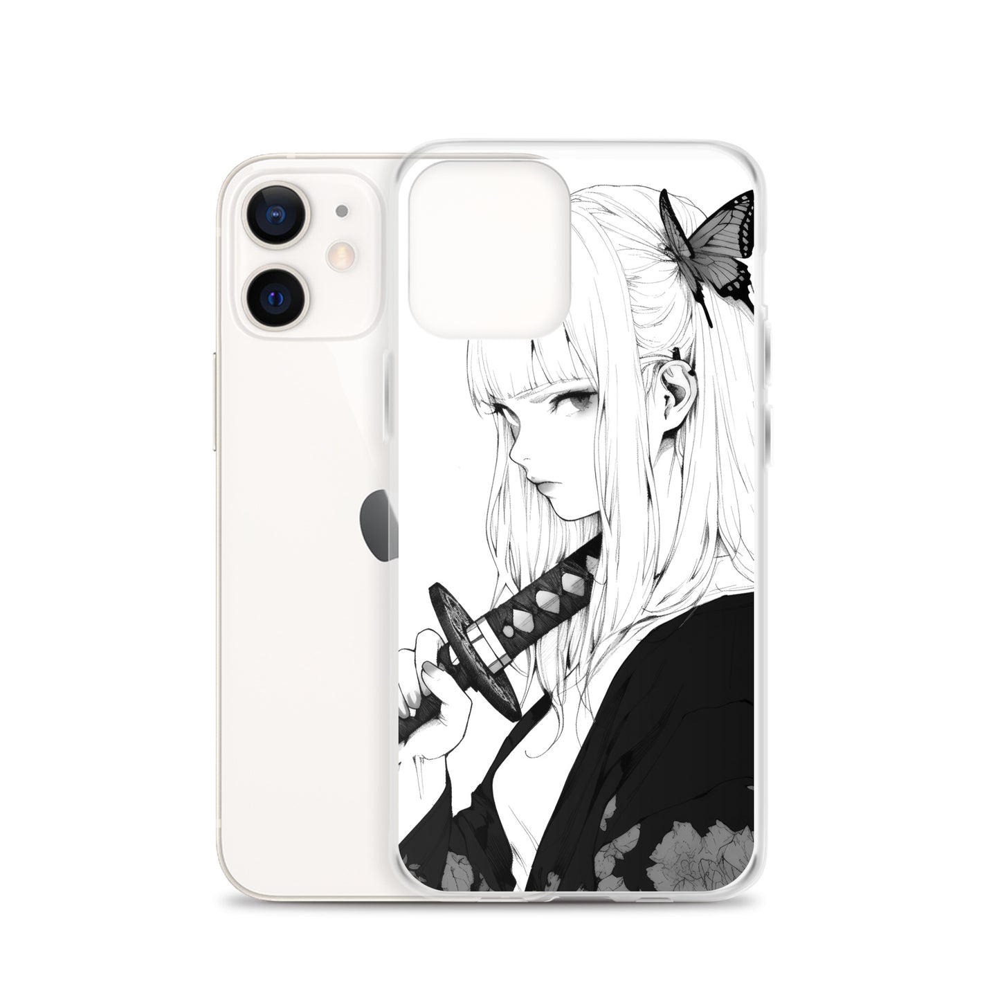 Clear Case for iPhone® Samurai Girl 10