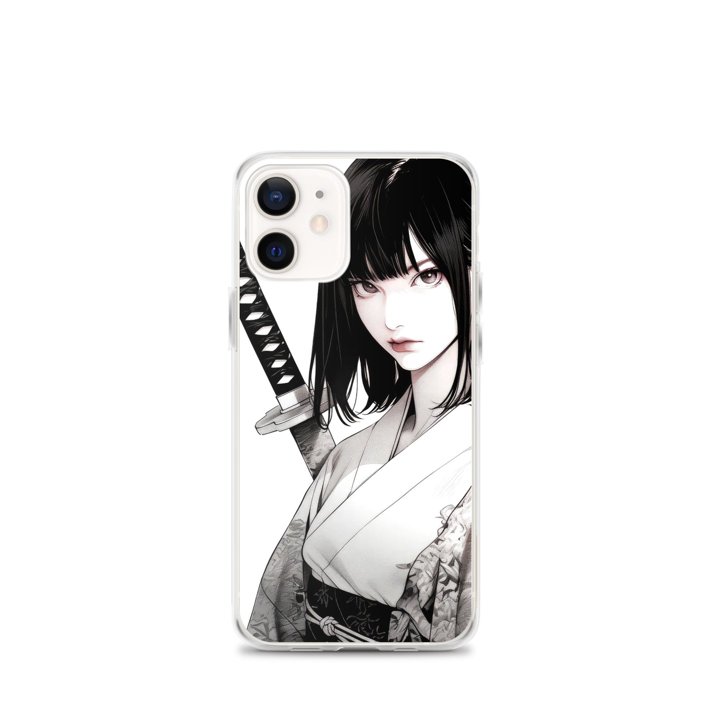 Clear Case for iPhone® Samurai Girl One