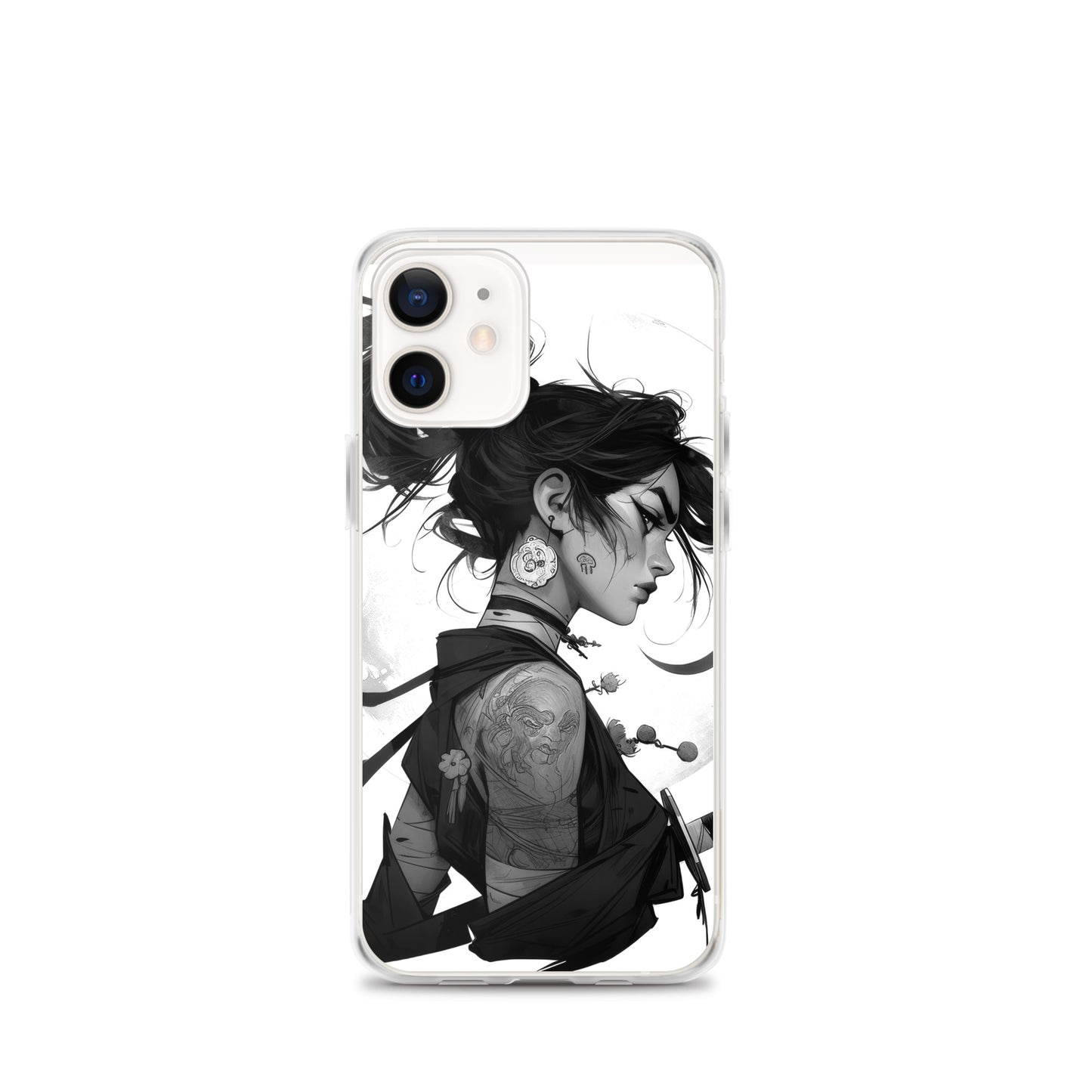 Clear Case for iPhone® Samurai Girl 4