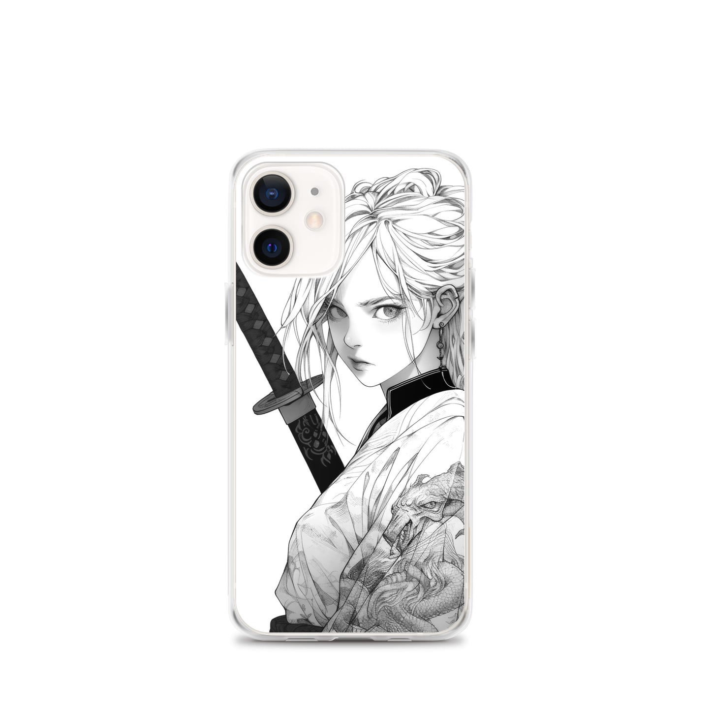 Clear Case for iPhone® Samurai Girl 6