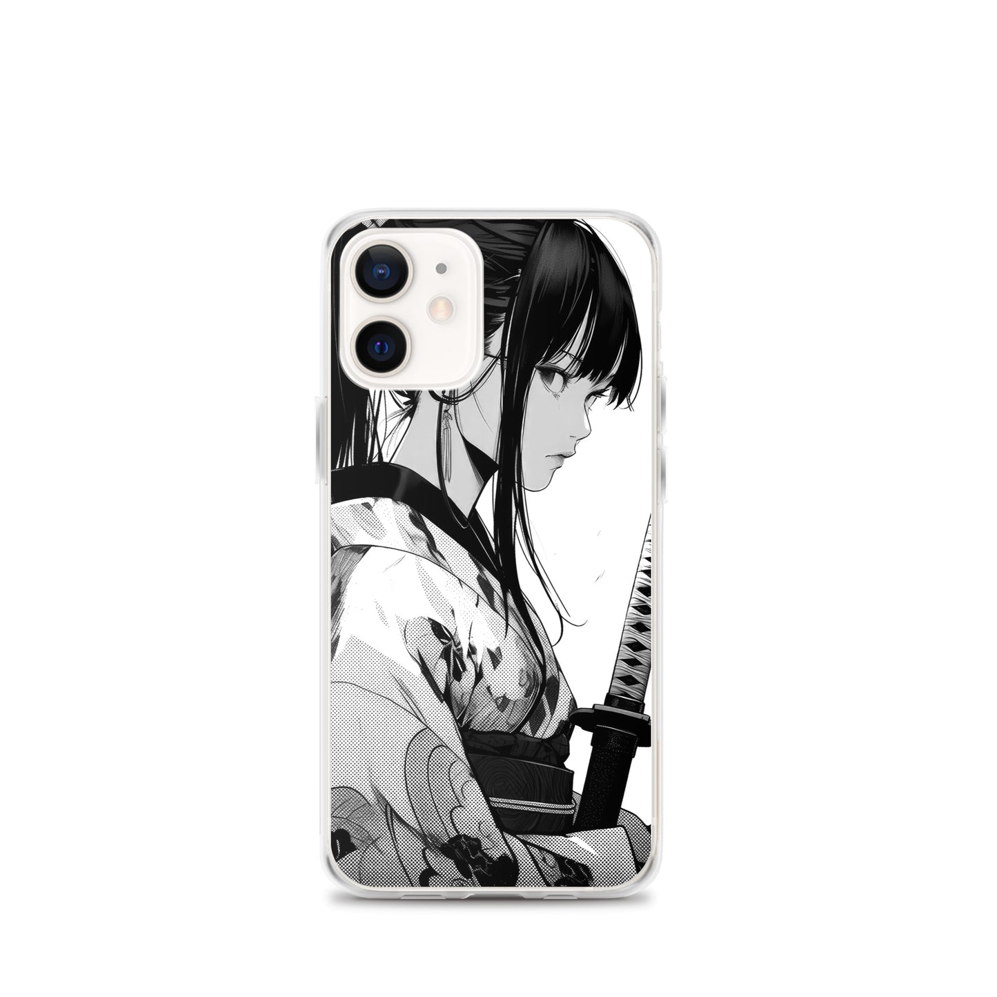 Clear Case for iPhone® Samurai Girl 7