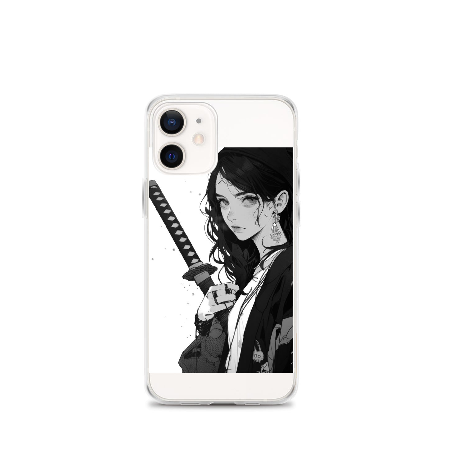 Clear Case for iPhone® Samurai Girl 8