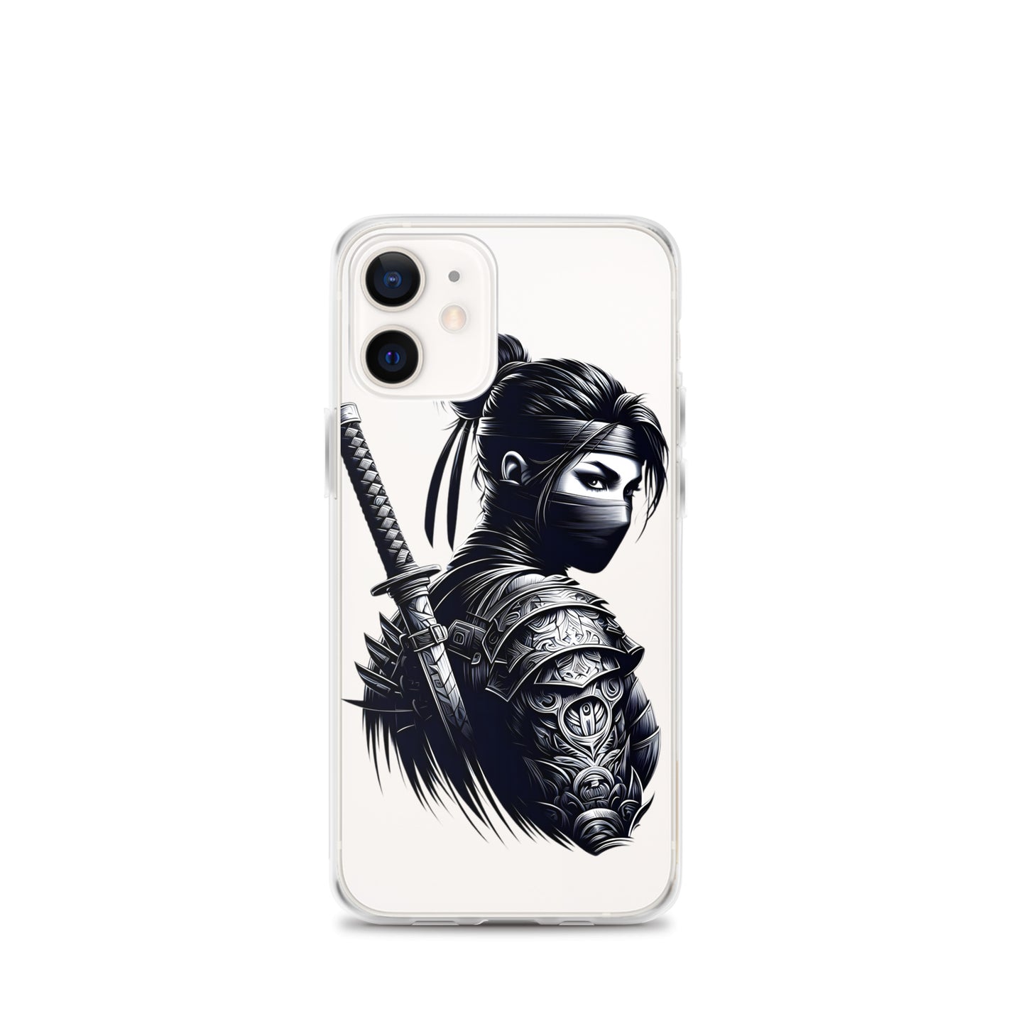 Clear Case for iPhone® Samurai Girl 12