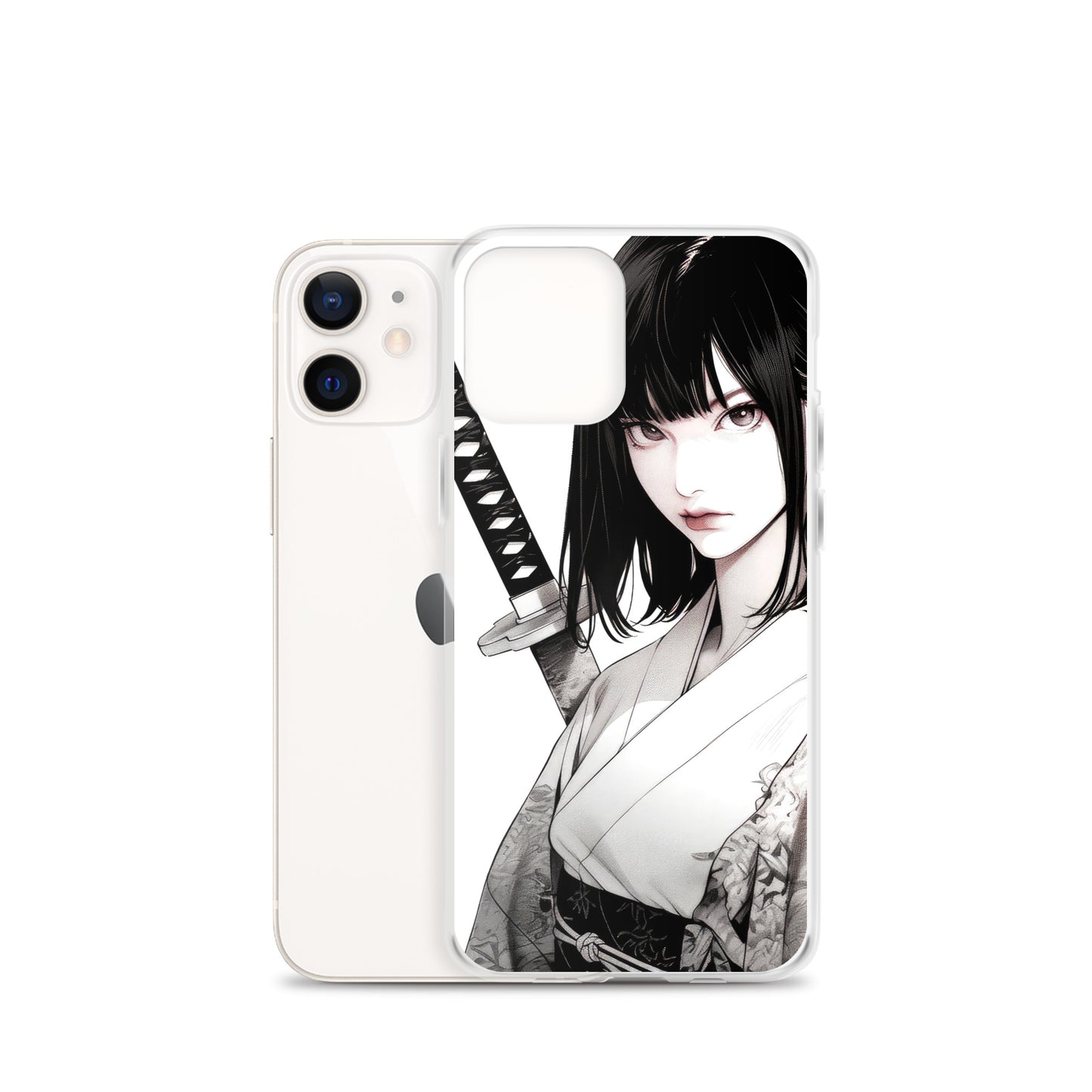 Clear Case for iPhone® Samurai Girl One