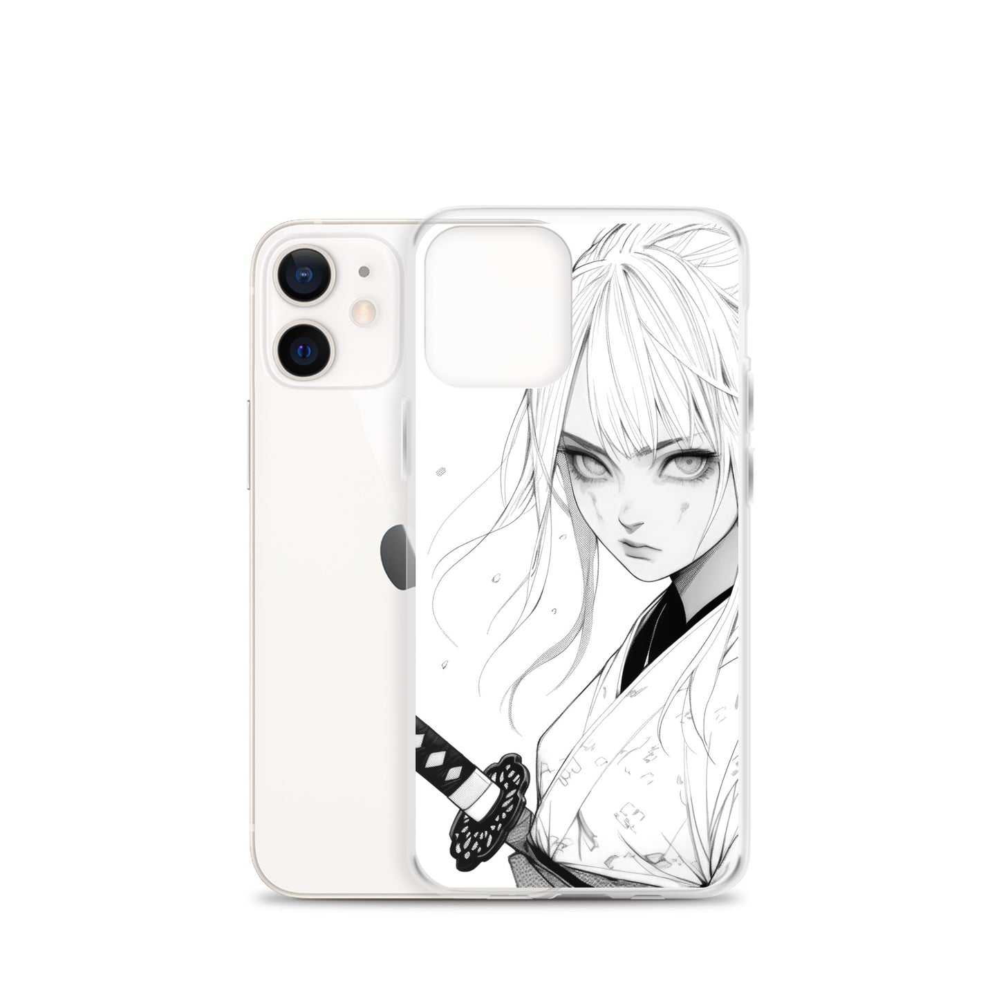 Clear Case for iPhone® Samurai Girl 2