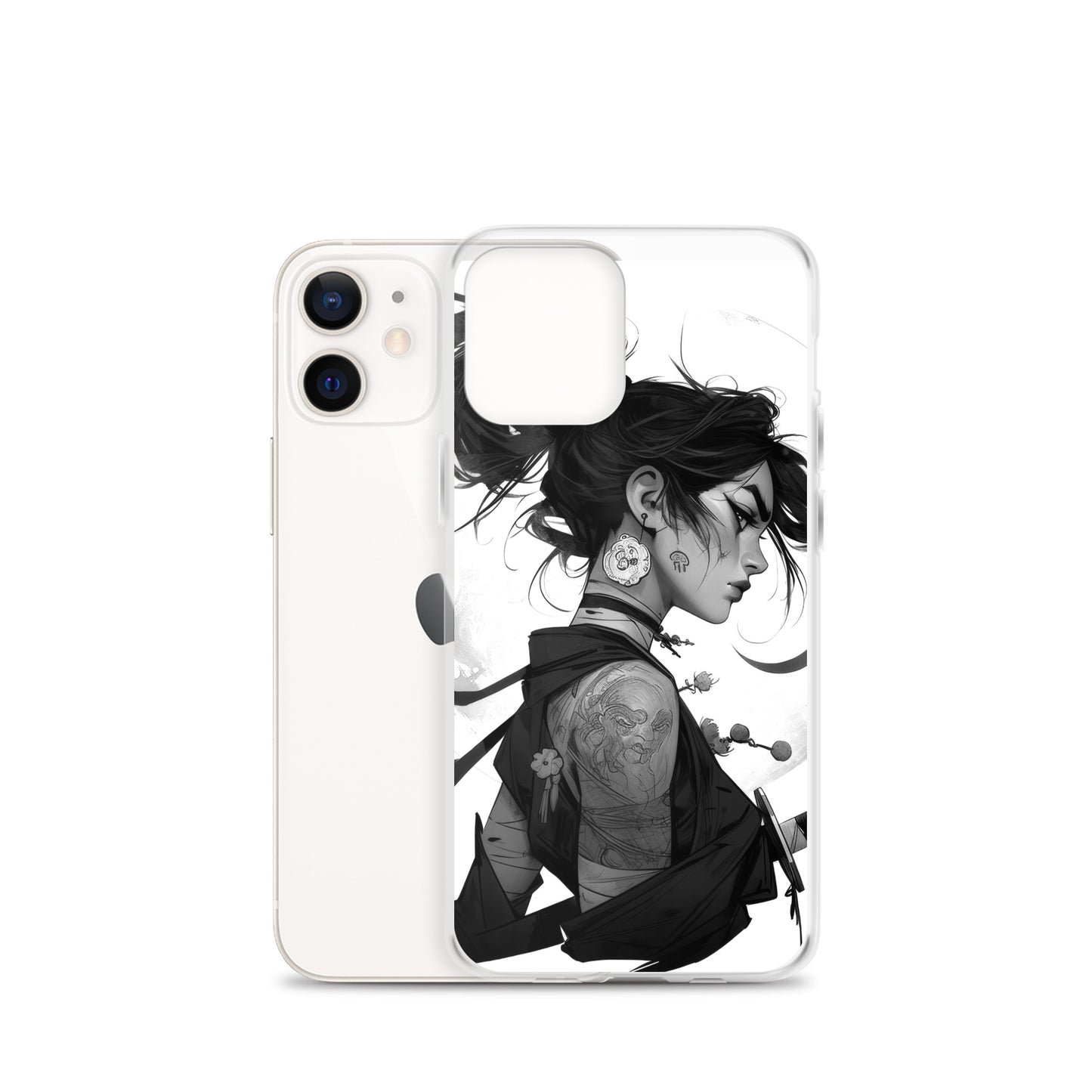 Clear Case for iPhone® Samurai Girl 4