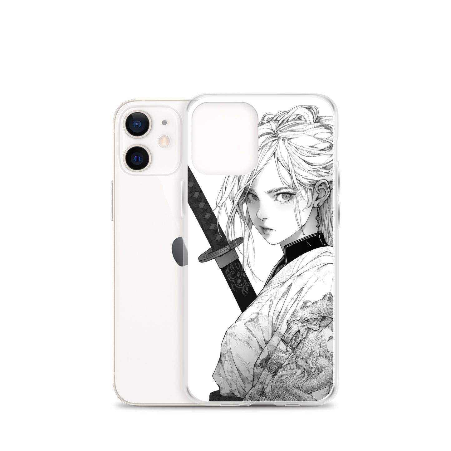 Clear Case for iPhone® Samurai Girl 6