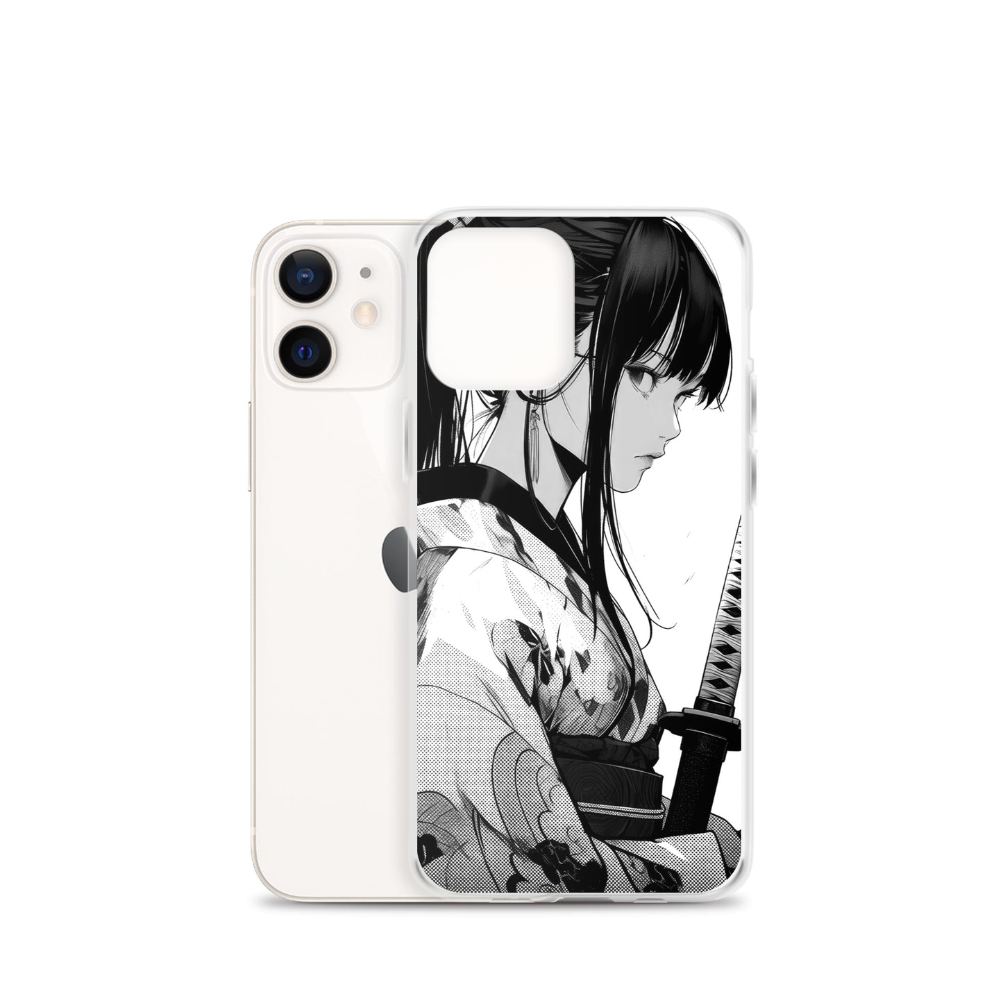 Clear Case for iPhone® Samurai Girl 7