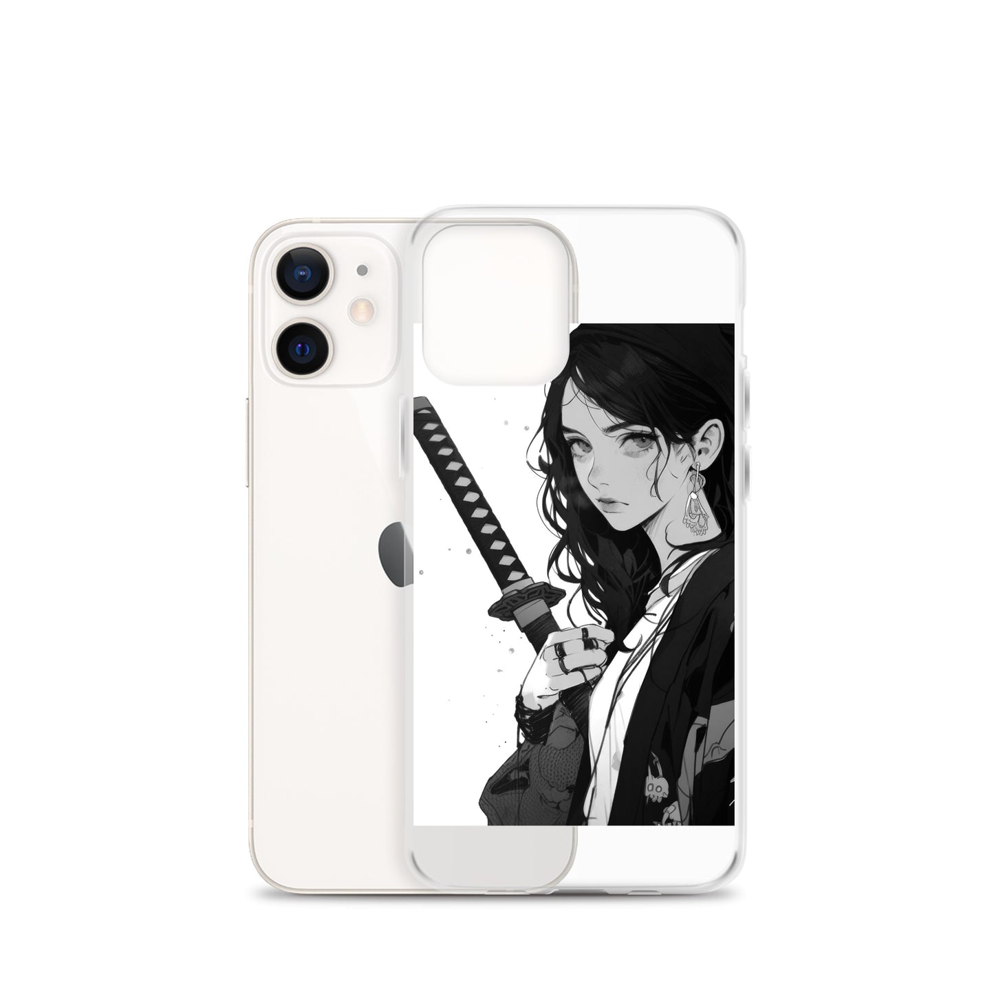 Clear Case for iPhone® Samurai Girl 8