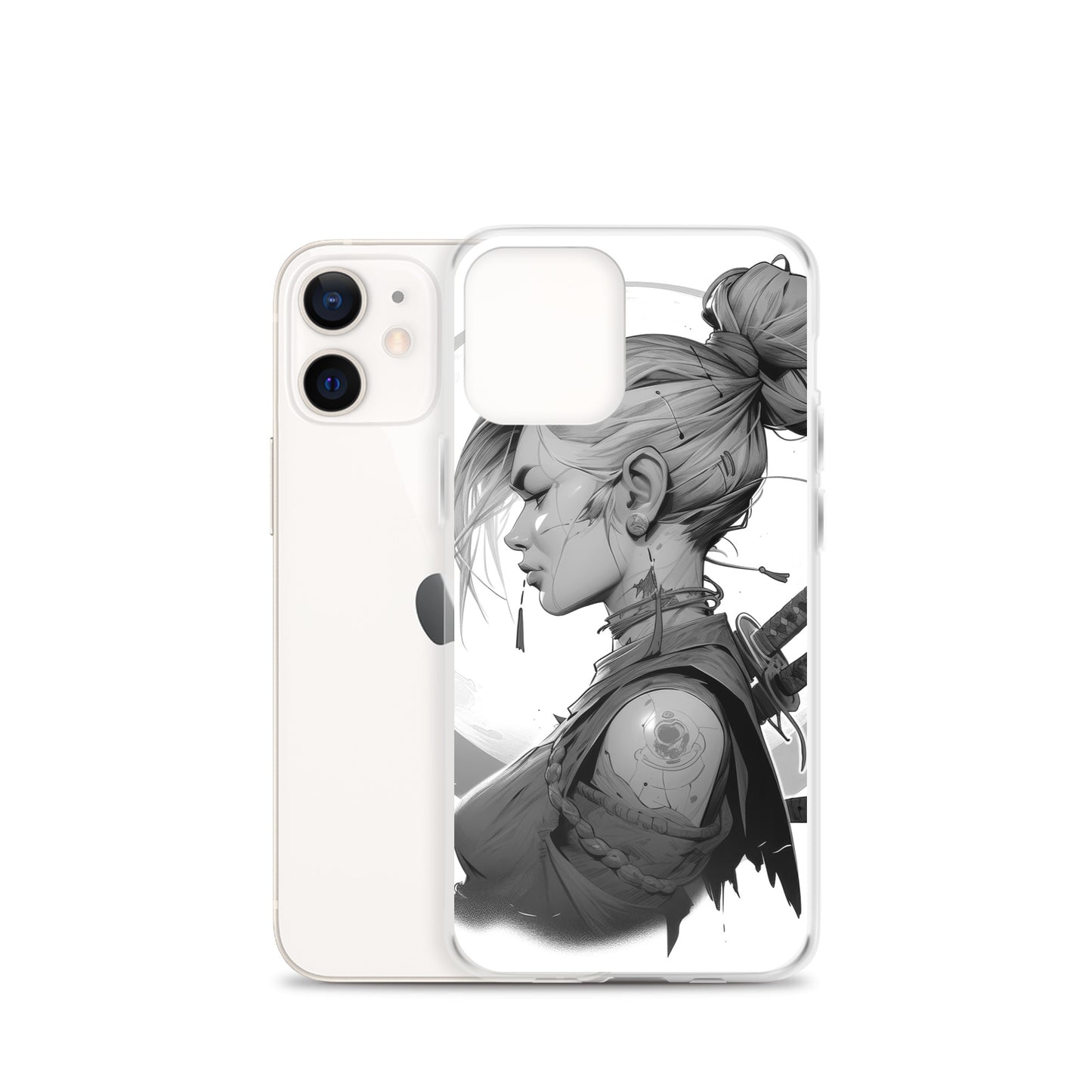 Clear Case for iPhone® Samurai Girl 11