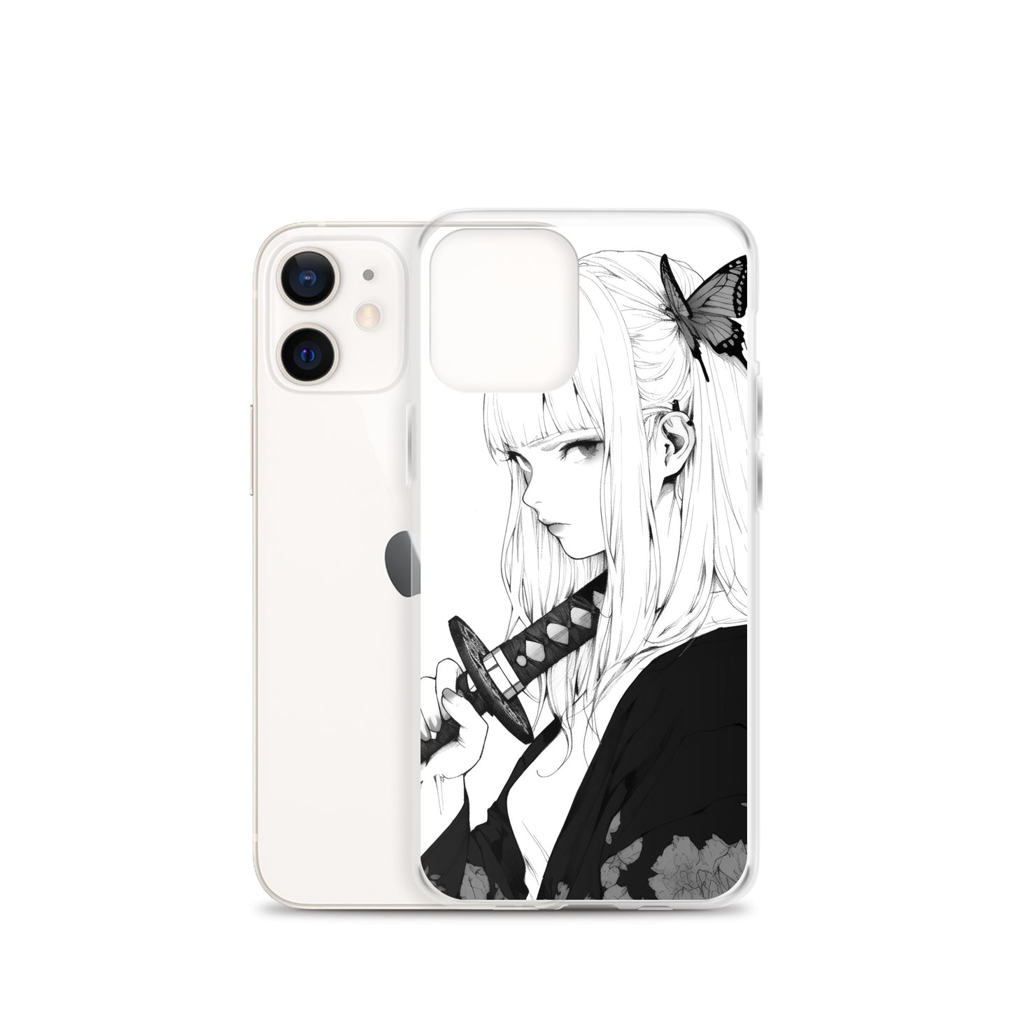 Clear Case for iPhone® Samurai Girl 10