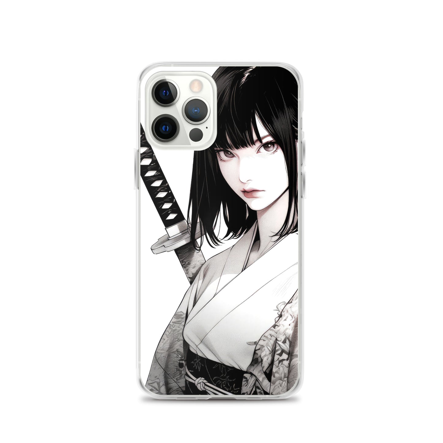 Clear Case for iPhone® Samurai Girl One