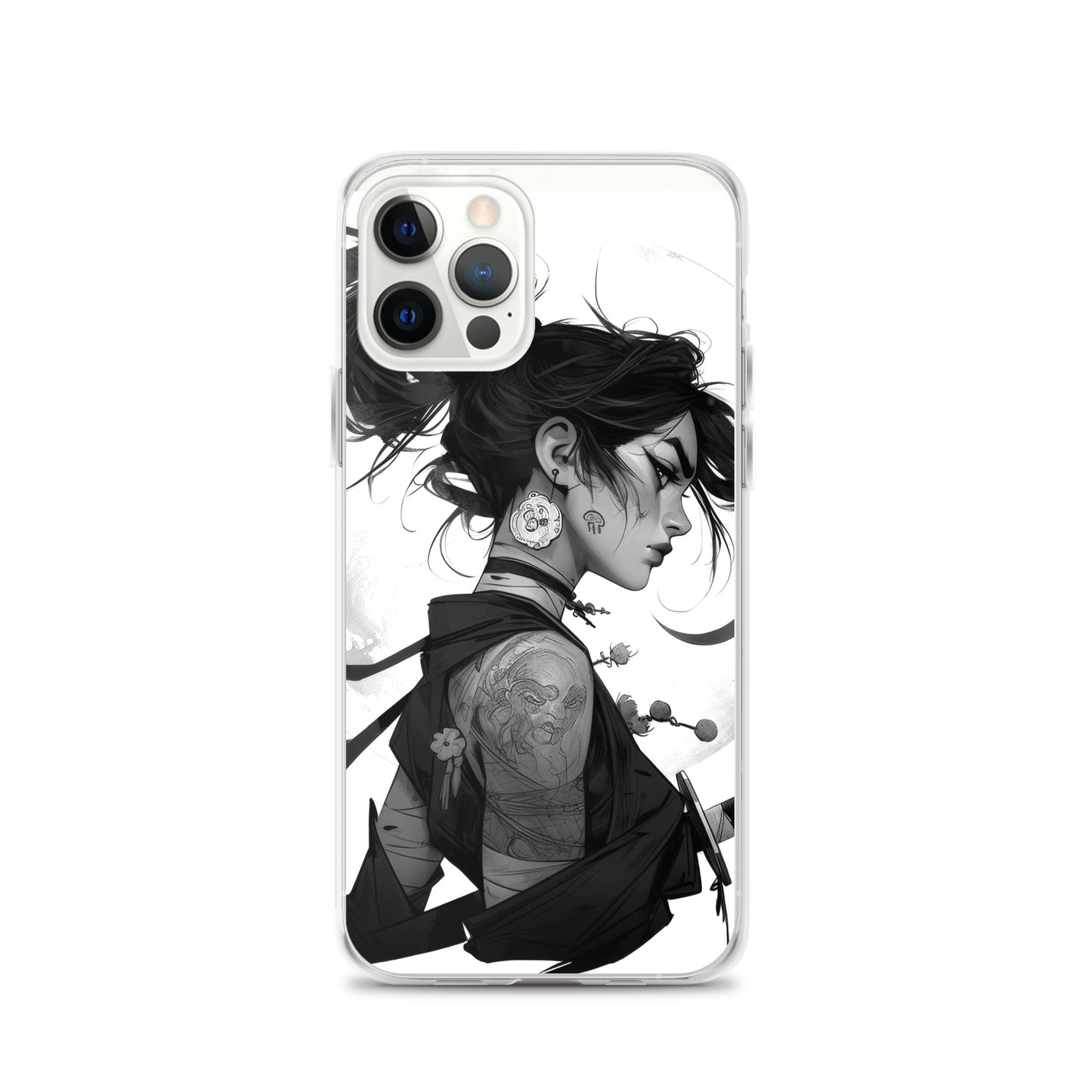 Clear Case for iPhone® Samurai Girl 4