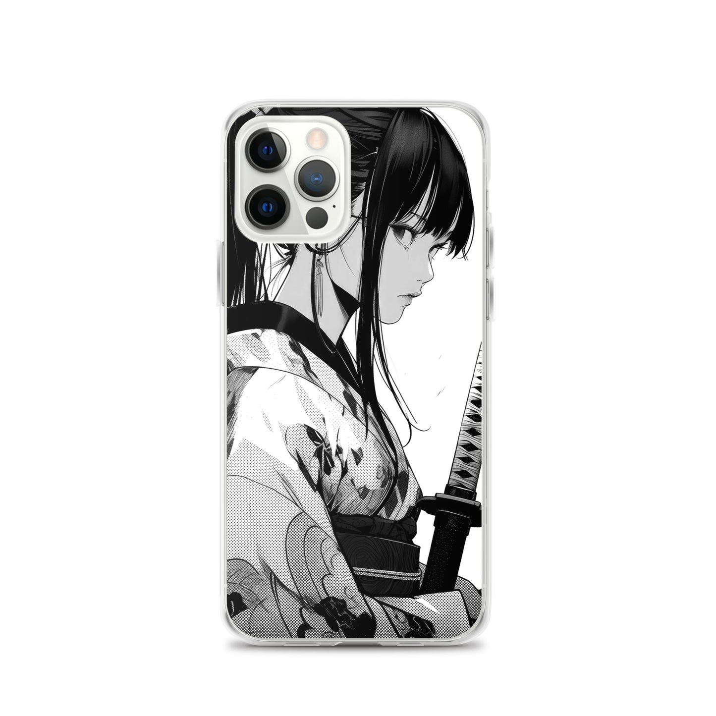 Clear Case for iPhone® Samurai Girl 7