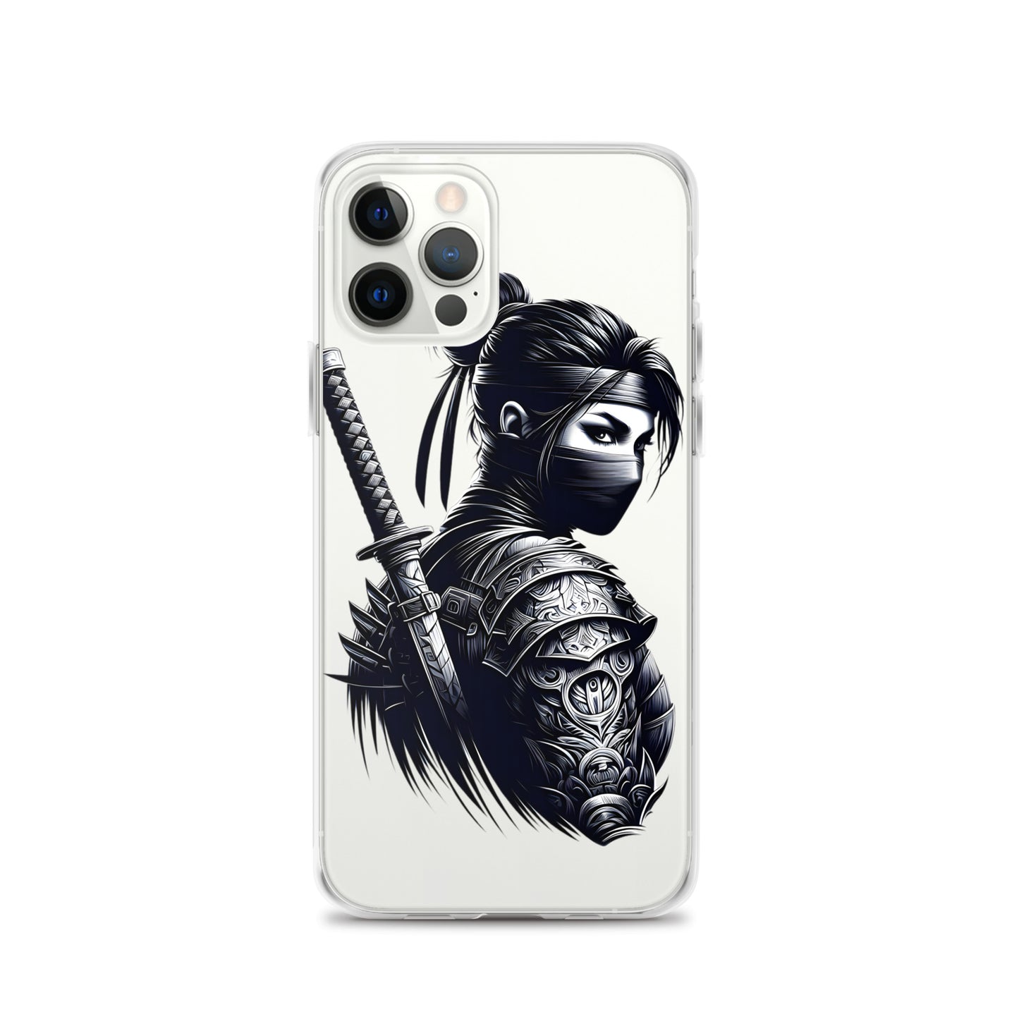 Clear Case for iPhone® Samurai Girl 12