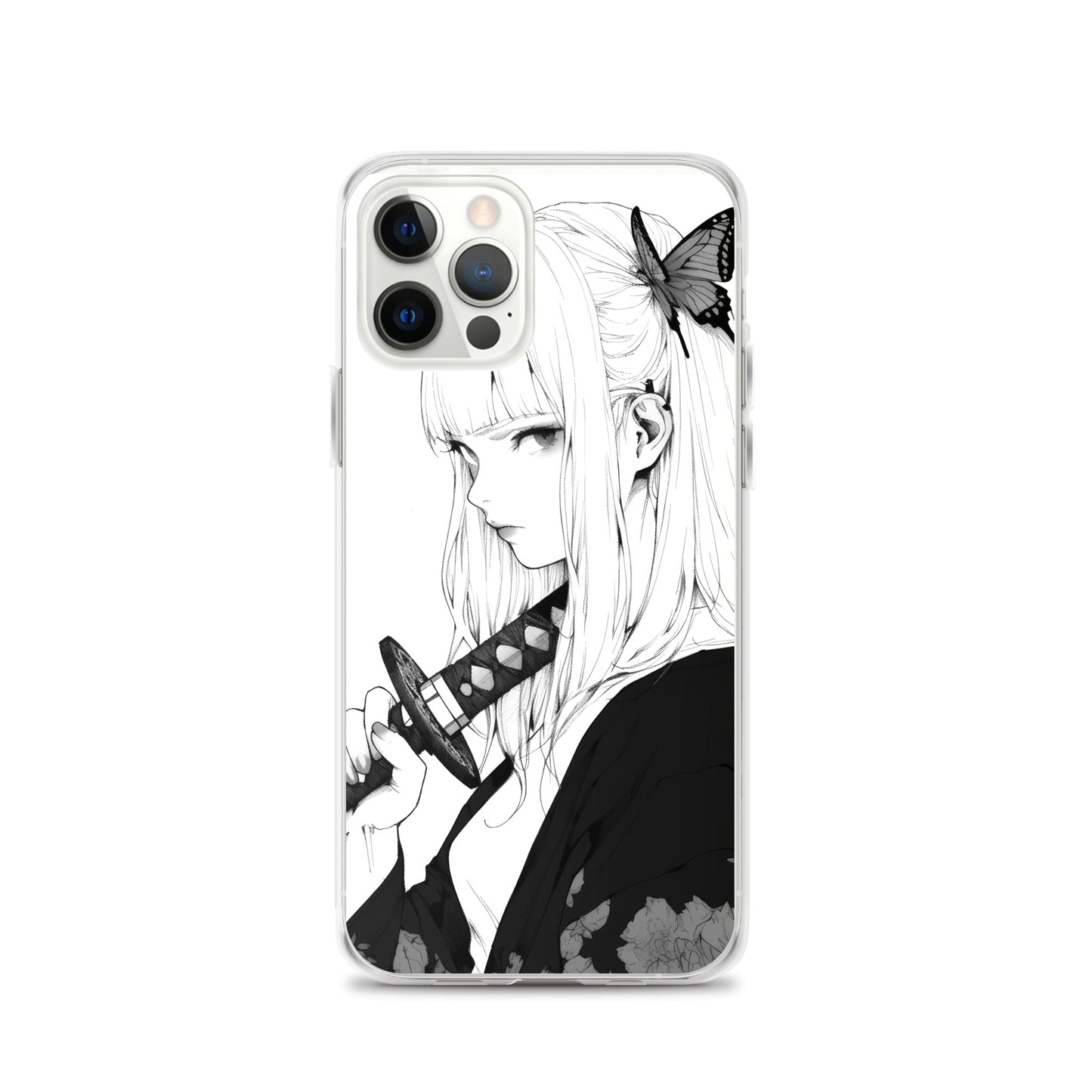 Clear Case for iPhone® Samurai Girl 10