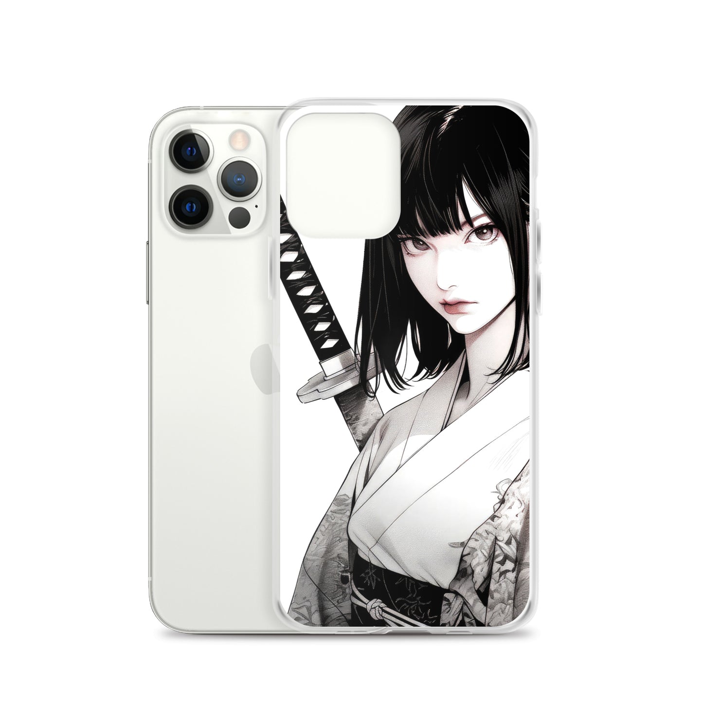 Clear Case for iPhone® Samurai Girl One