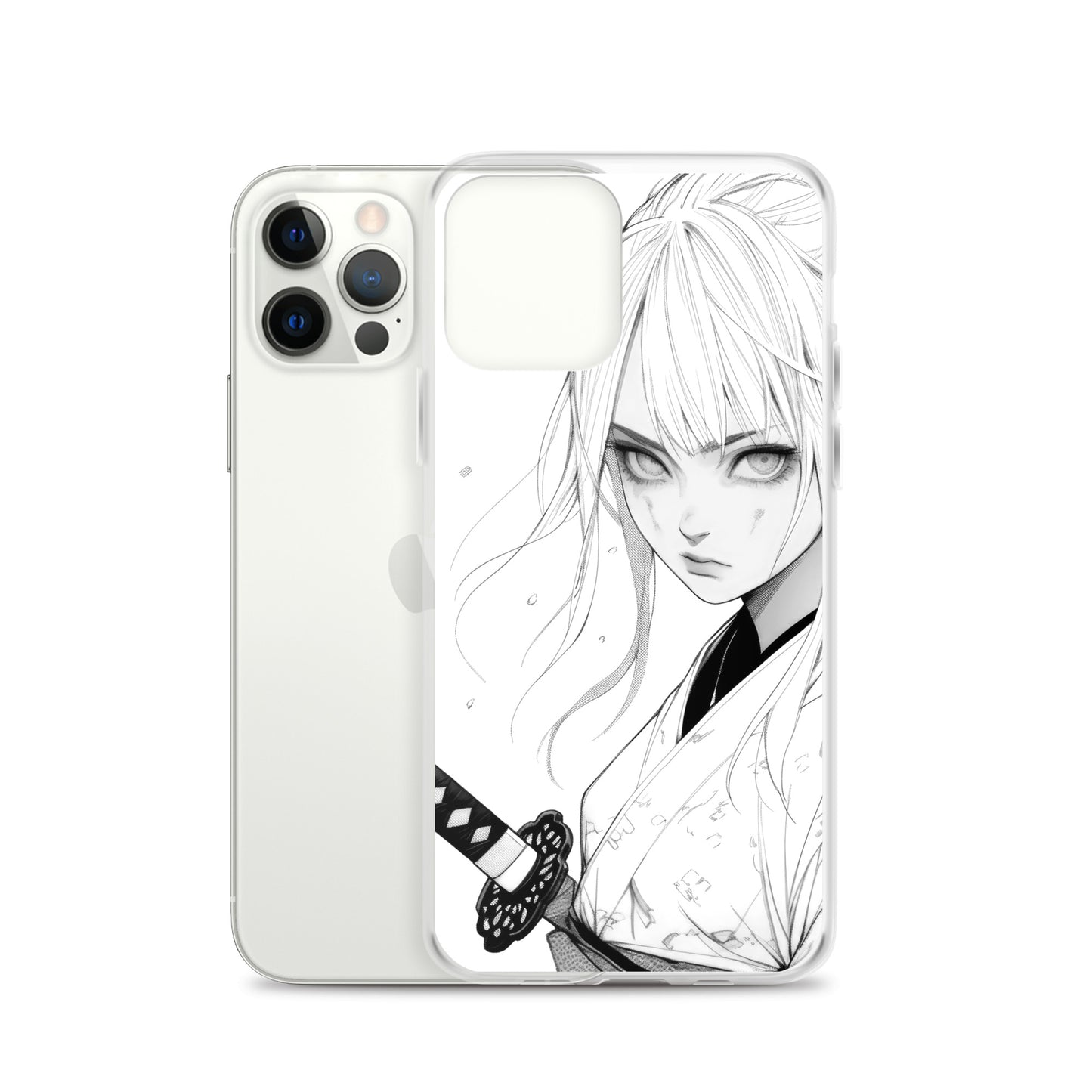 Clear Case for iPhone® Samurai Girl 2