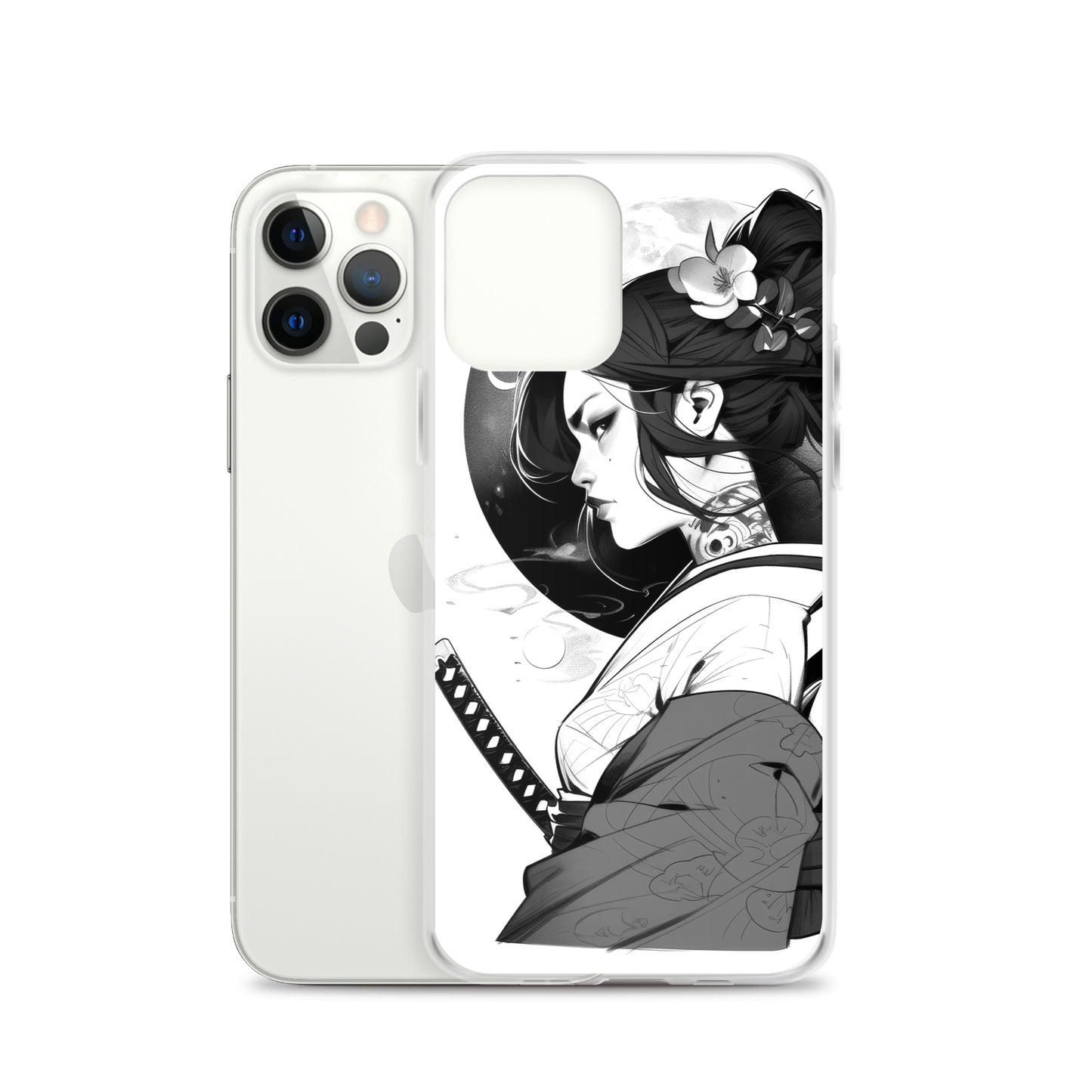 Clear Case for iPhone® Samurai Girl 3