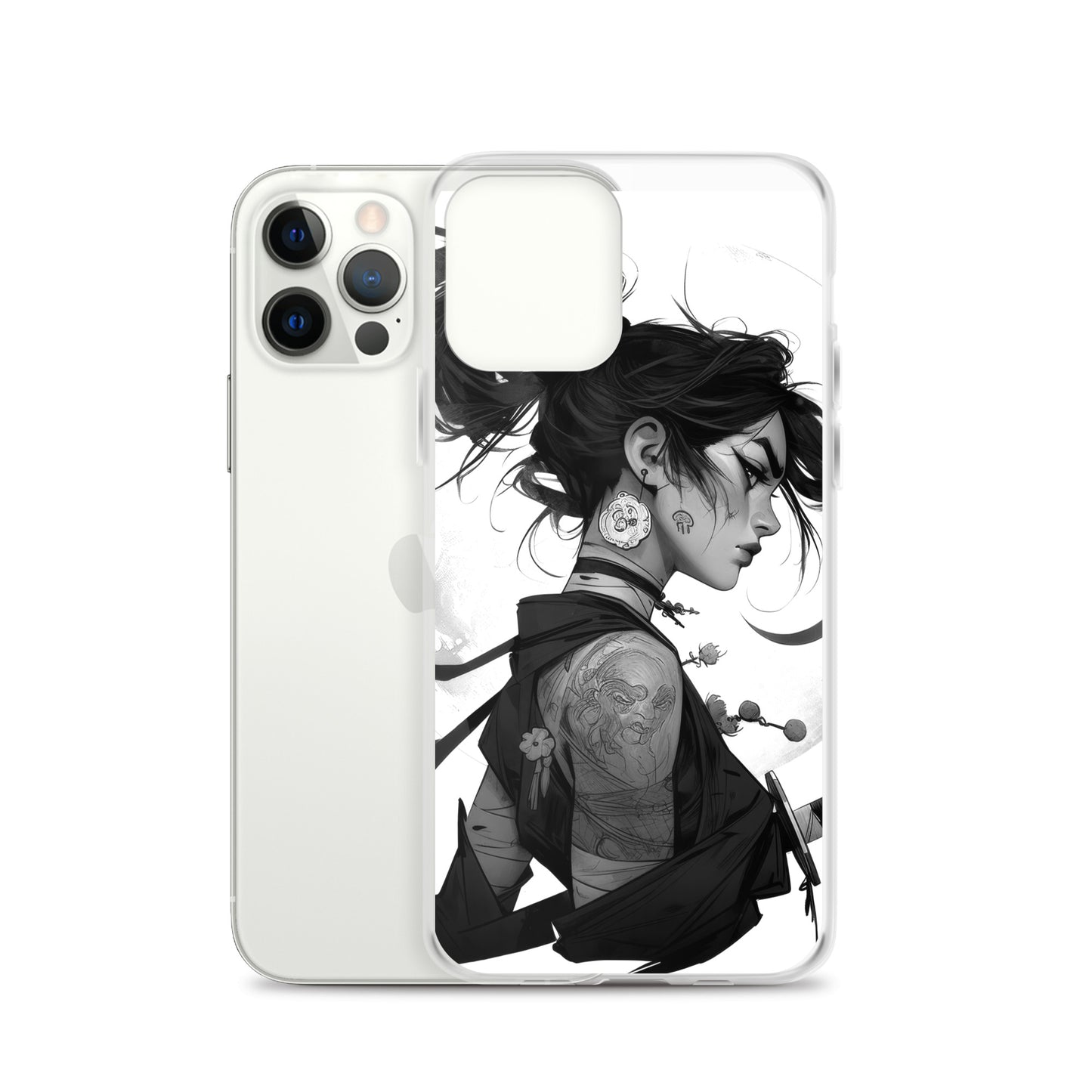 Clear Case for iPhone® Samurai Girl 4