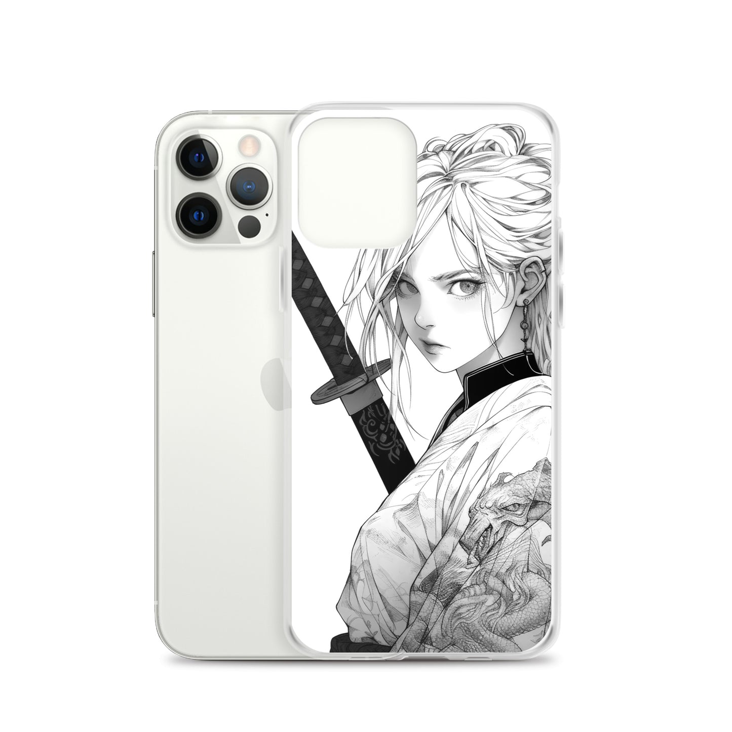 Clear Case for iPhone® Samurai Girl 6