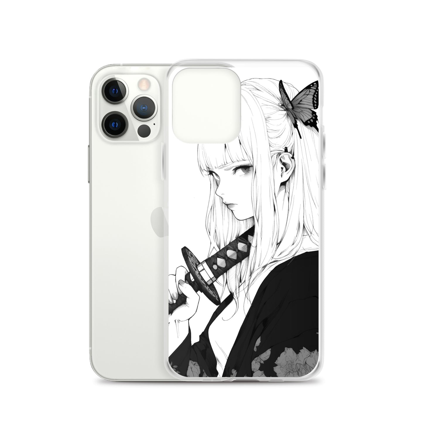 Clear Case for iPhone® Samurai Girl 10