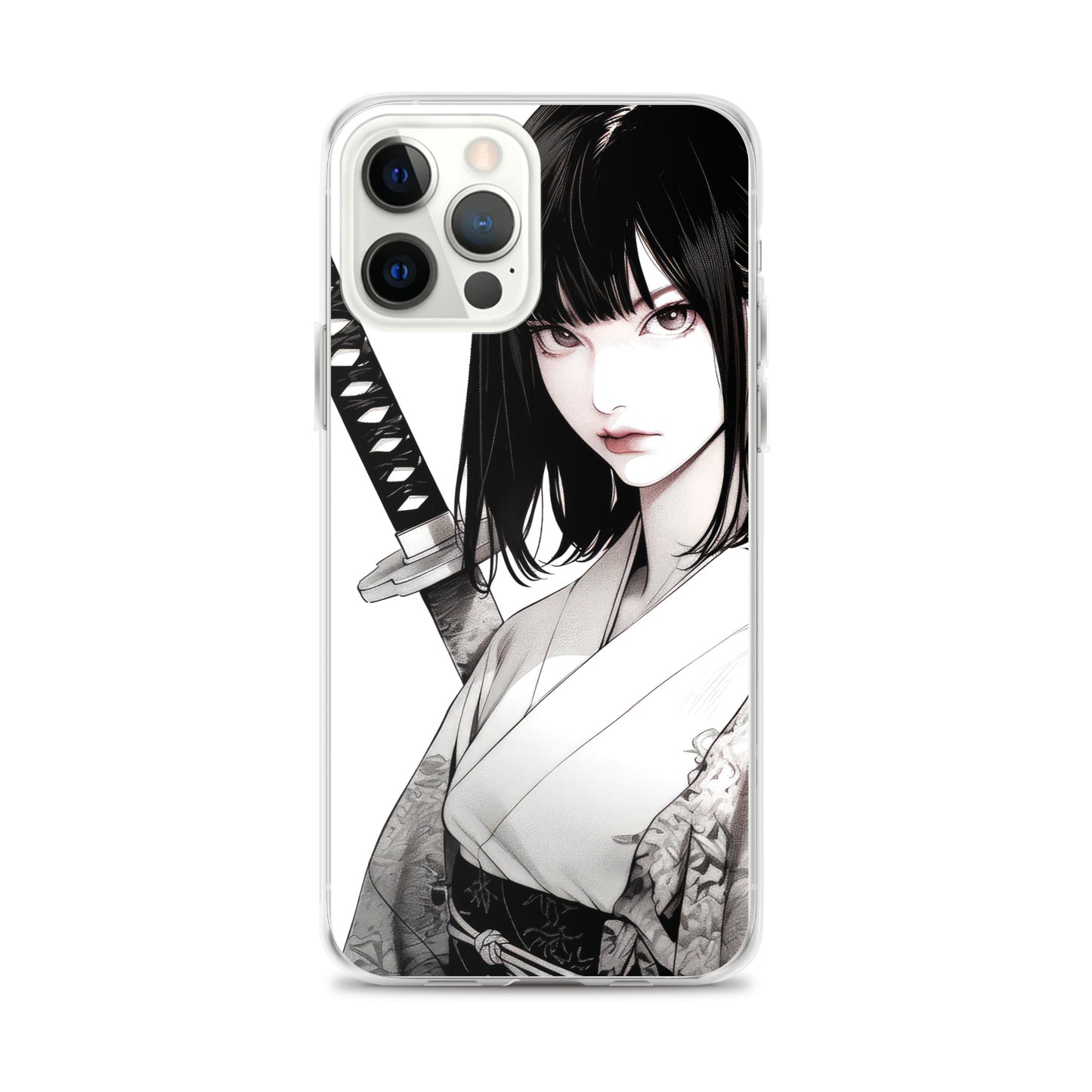 Clear Case for iPhone® Samurai Girl One