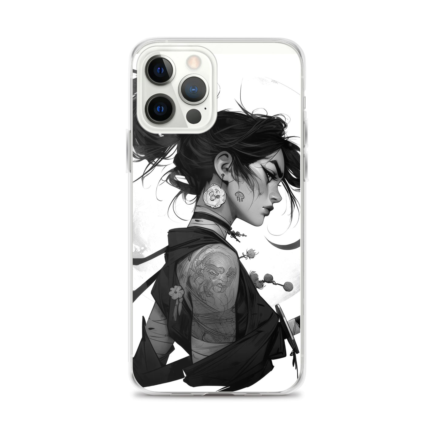 Clear Case for iPhone® Samurai Girl 4