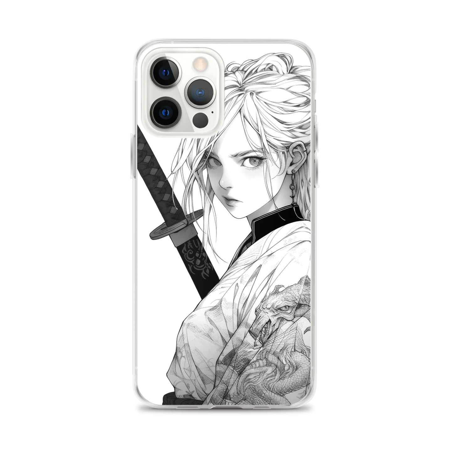 Clear Case for iPhone® Samurai Girl 6