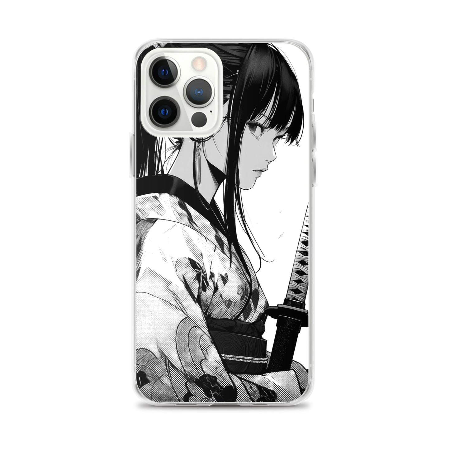 Clear Case for iPhone® Samurai Girl 7