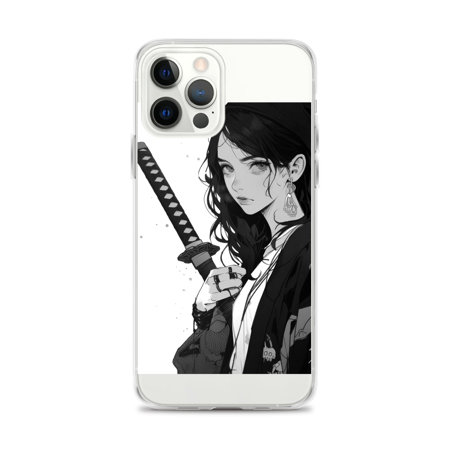 Clear Case for iPhone® Samurai Girl 8