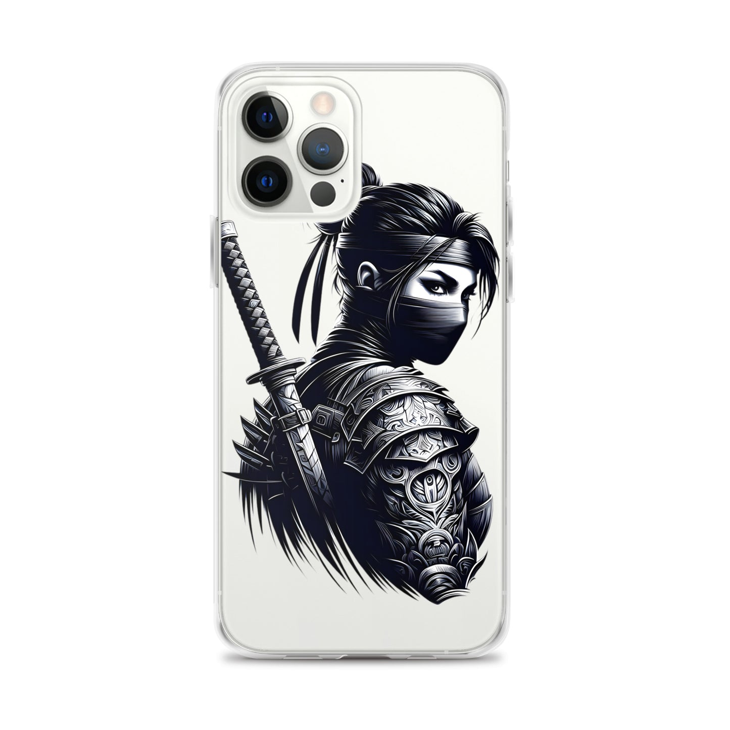 Clear Case for iPhone® Samurai Girl 12