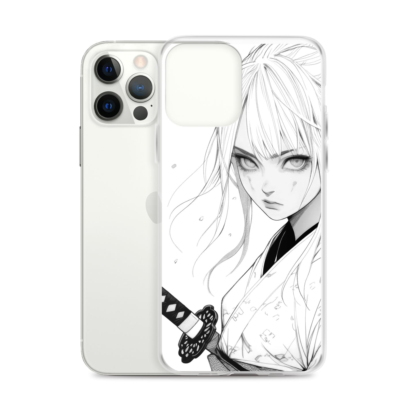 Clear Case for iPhone® Samurai Girl 2