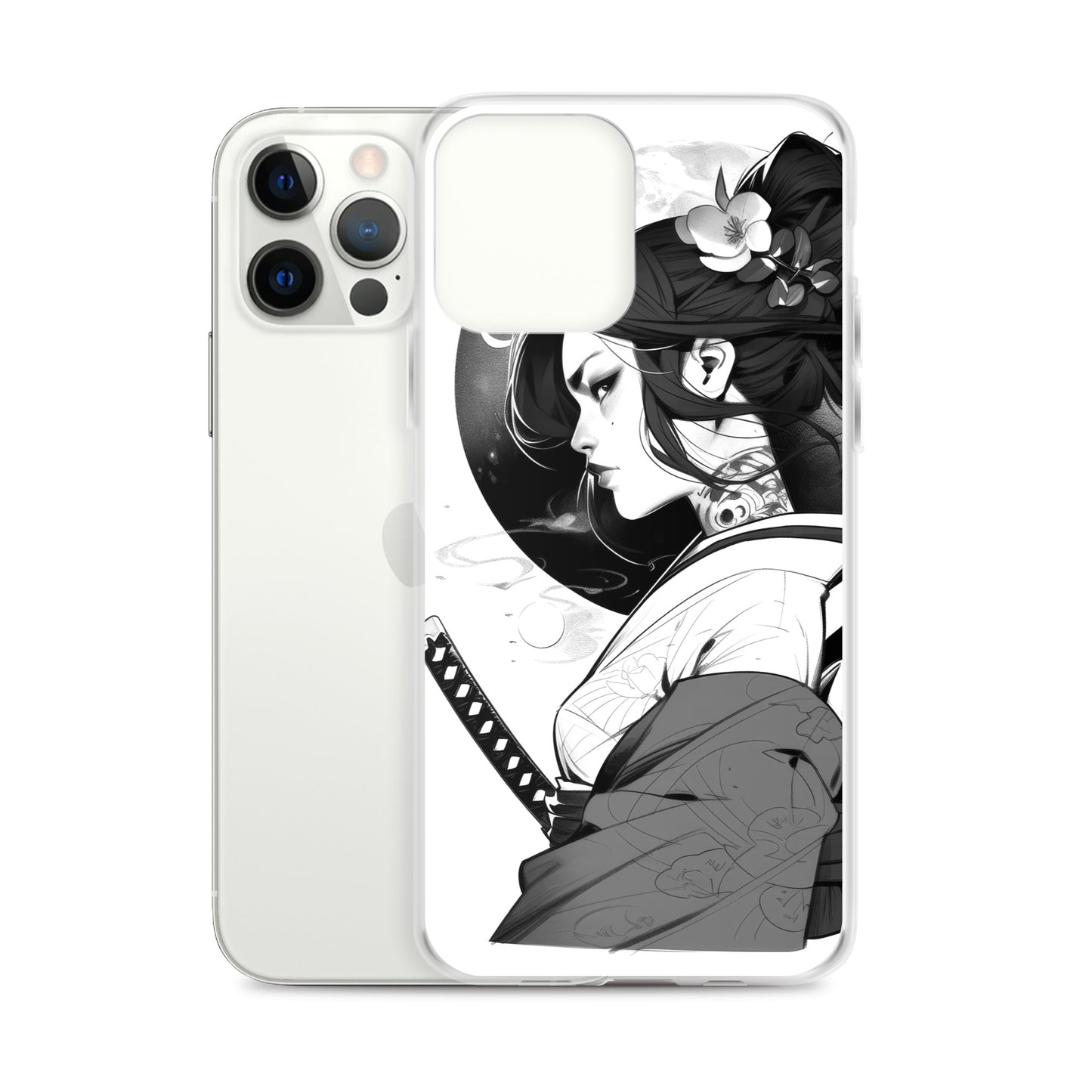 Clear Case for iPhone® Samurai Girl 3