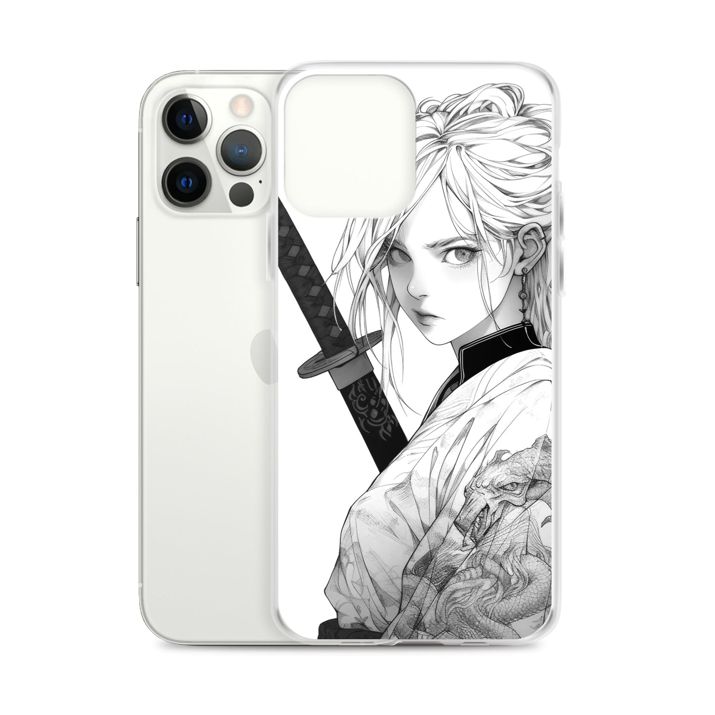 Clear Case for iPhone® Samurai Girl 6